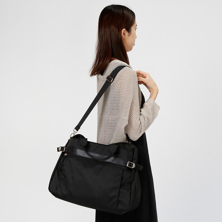 hiromichi nakano ボストンバッグ レディース 強撥水加工 hiromichi nakano ボストンバッグ レディース 強撥水加工