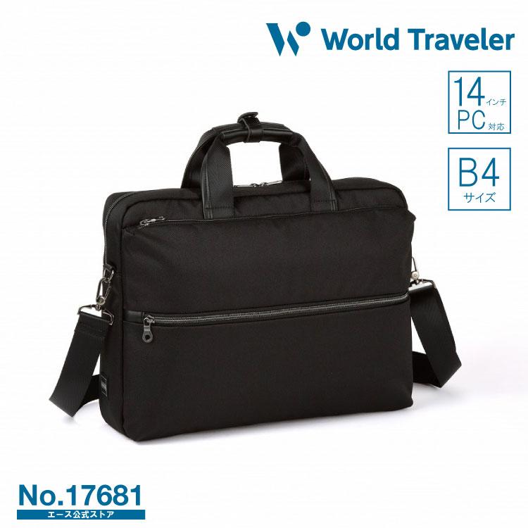 World Traveler エース公式 ビジネスバッグ ブリーフケース メンズ 