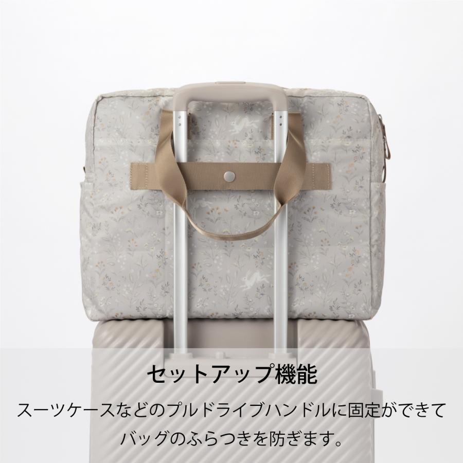 HaNT 折り畳みボストンバッグ ハント トラベルアクセサリー レディース