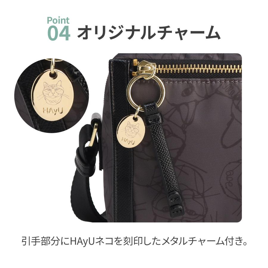 ace. エース公式 HAyU TOKYO ユッカ ショルダーバッグ レディース