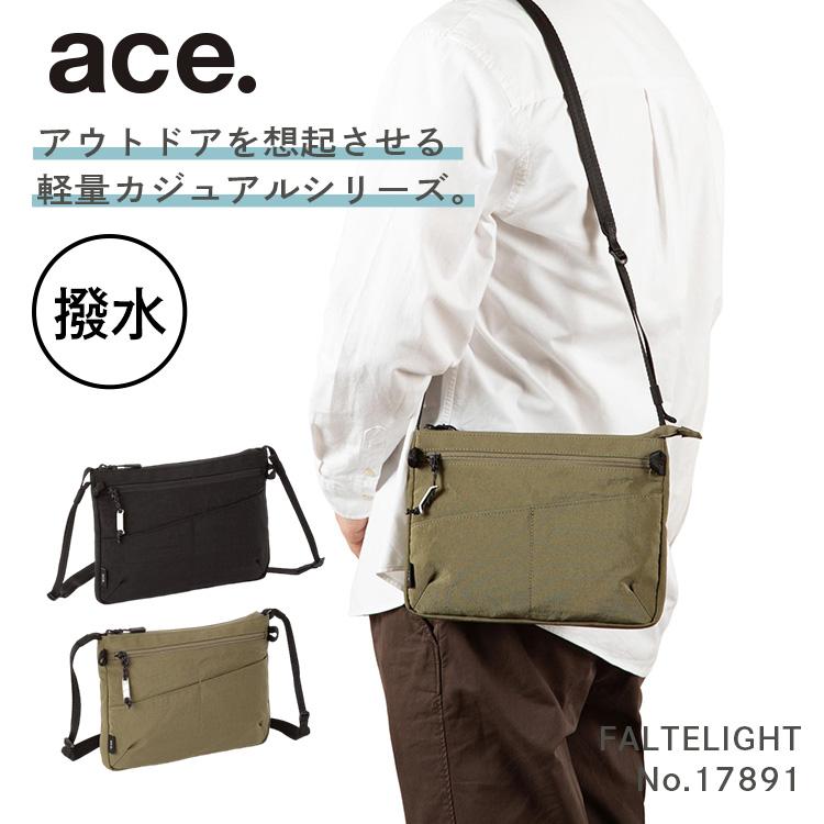 ace. 公式 エース サコッシュ ショルダーバッグ ファルテライト