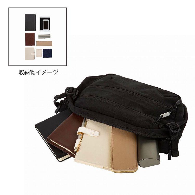 公式 ace. エース ボディバッグ ウエストバッグ ファルテライト カジュアルビジネス メンズ 軽量 横型 撥水 17892_9