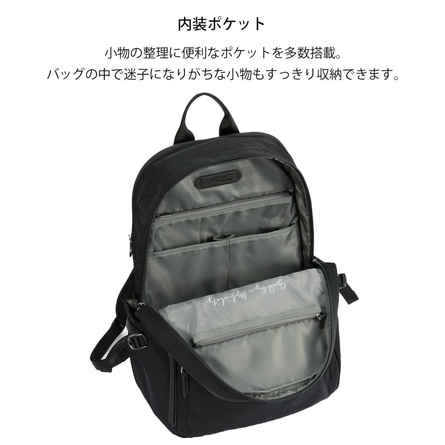 ＼エース公式／ リュックサック ビジネス レディース W&.Day/Night ダブルアンドデイナイト キルッコ　コレクション A4 14.0インチPC 軽量 通勤 旅行 19145の画像