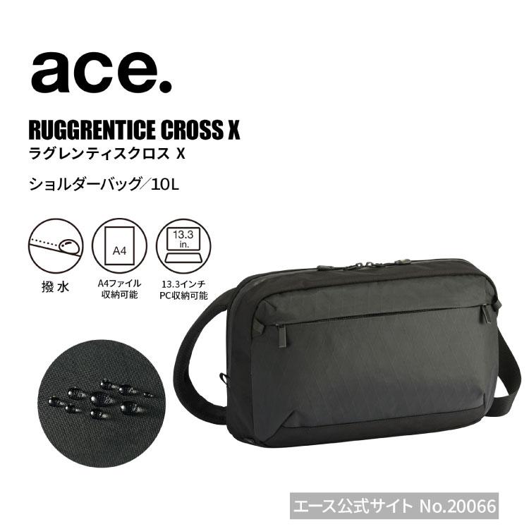 ace. GENE LABEL エース公式 ショルダーバッグ メンズ カジュアル 通勤