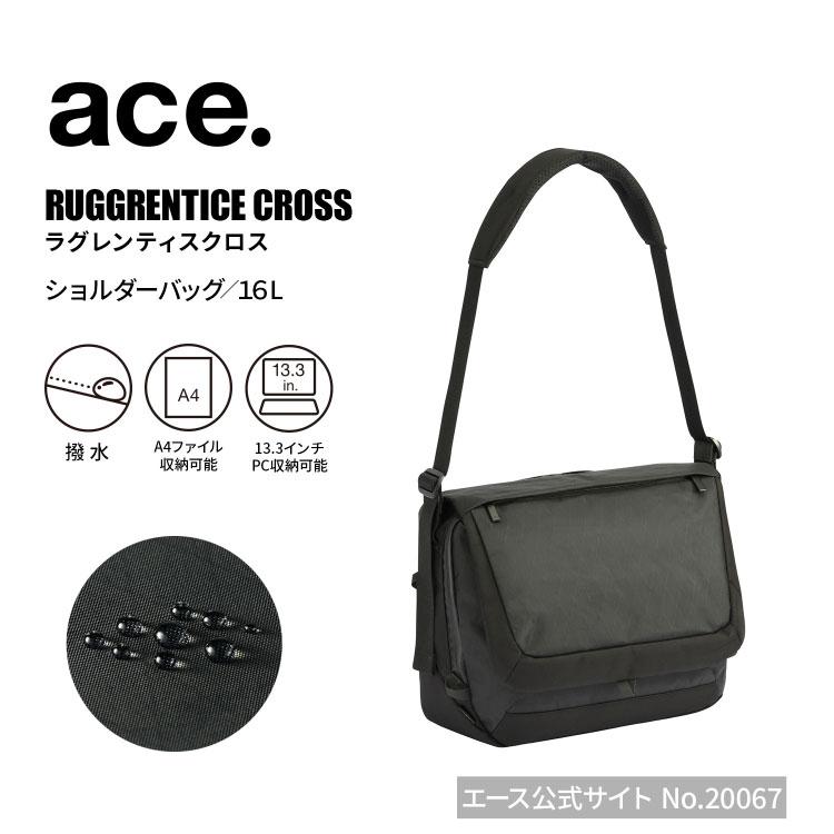 ace. GENE LABEL エース公式 ショルダーバッグ メンズ 通勤 カジュアル