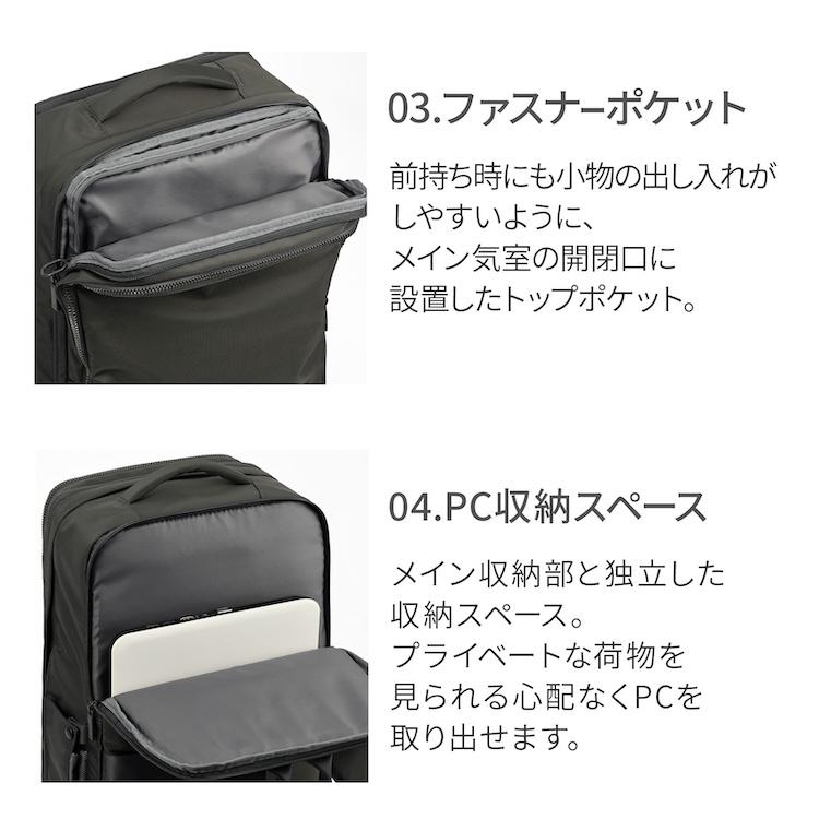ace. GENE LABEL エース公式 ビジネスバッグ リュック レディース 