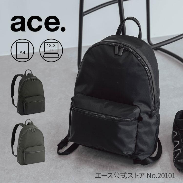 ace. GENE LABEL エース公式 ビジネスリュック メンズ レディース A4