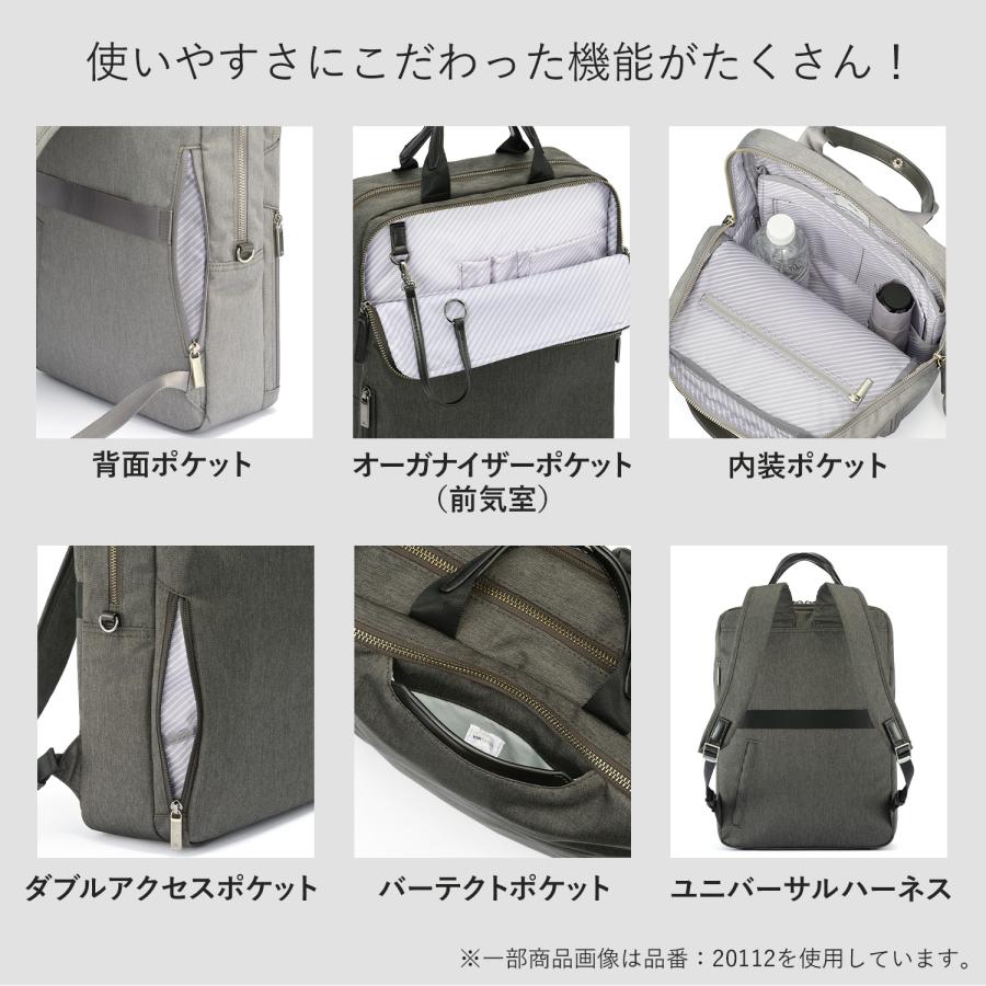 ace. GENE LABEL エース公式 ビジネスリュック レディース 通勤 A4