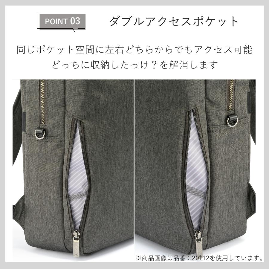 ace. GENE LABEL エース公式 ビジネスリュック レディース 通勤 A4