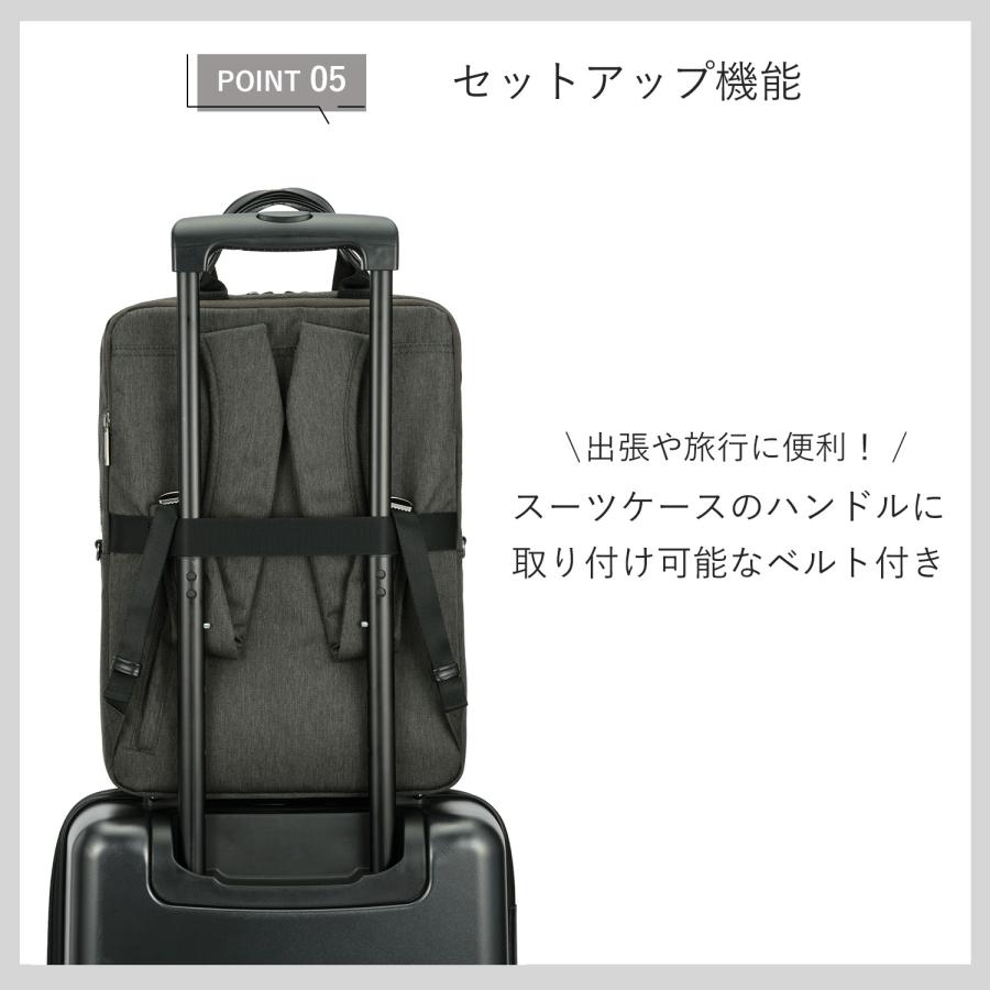 ace. GENE LABEL エース公式 ビジネスリュック レディース 通勤 A4 14