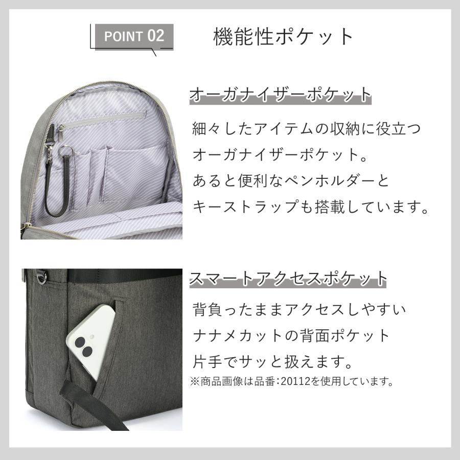 ace. GENE LABEL エース公式 ビジネスリュック レディース 通勤 A4 14