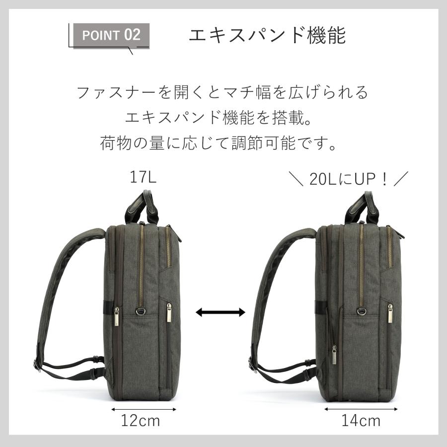 ace. GENE LABEL ＼エース公式／ ビジネスリュック レディース 通勤