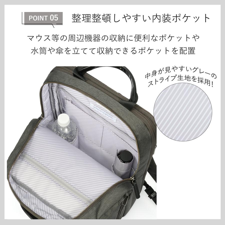 ace. GENE LABEL ＼エース公式／ ビジネスリュック レディース 通勤