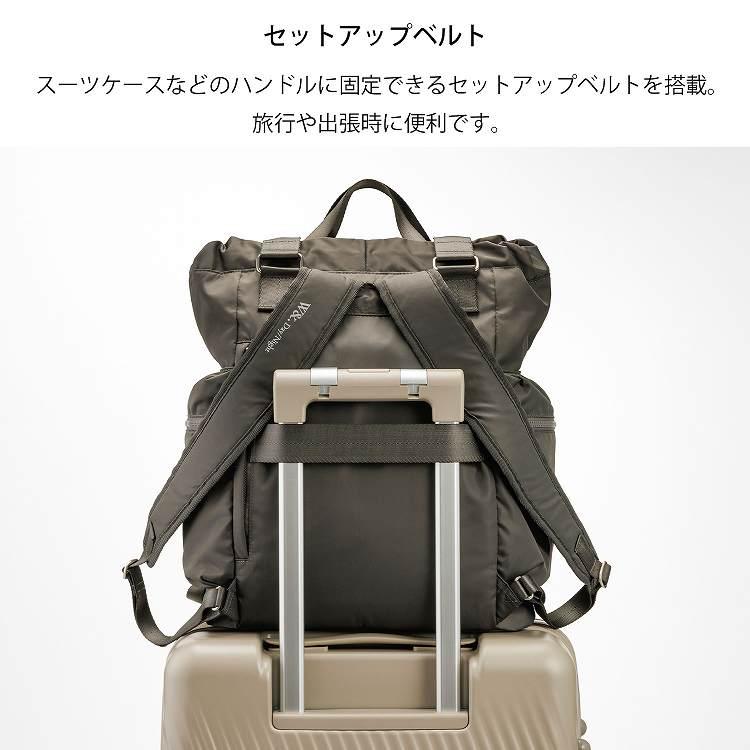 ace.（エース） 2WAY ナイロン×レザーハンドル トートリュック W＆.Day/Night（ダブルアンドデイナイト） エース公式 リュックサック
