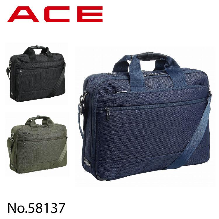 「エース公式」ビジネスバッグ メンズ ブリーフケース 1気室 エース ACE シンプル 58137 : 58137 : ACE Online  Store - 通販 - Yahoo!ショッピング