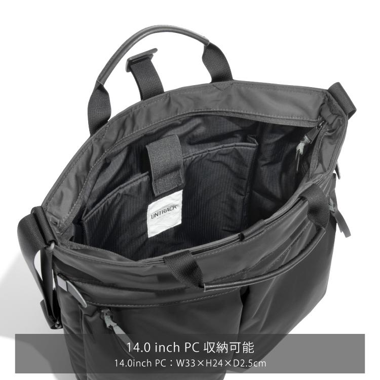 UNTRACK ショルダーバッグ ななめ掛けバッグ 手提げトートバッグ お