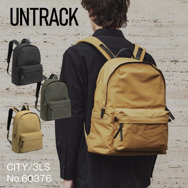 sara品です UNTRACK CITY/3LS デイパックL 60376(01：ブラック): UNTRACK｜エース