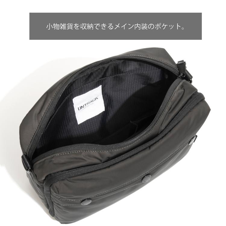 UNTRACK 公式 アントラック CITY DS ショルダーバッグ ヨコ型 メンズ