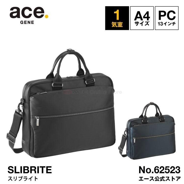 ace. GENE LABEL エース公式 ビジネスバッグ メンズ ブリーフケース A4 