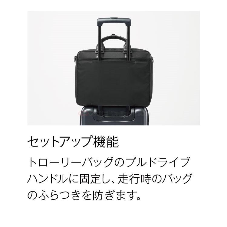 ace.GENEエースジーン2WAYビジネスバッグ黒ブリーフケースA4PC通勤 ace. GENE LABEL エース公式 ビジネスバッグ メンズ ブリーフケース