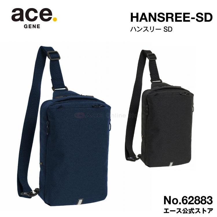 ace. GENE LABEL 父の日 ギフト エース公式 ボディバッグ メンズ