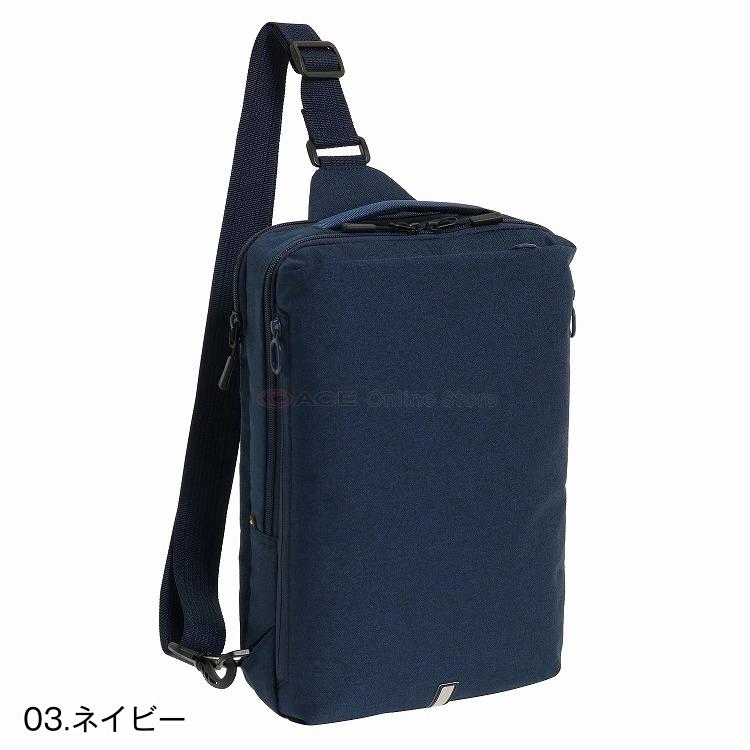 ace. GENE LABEL 父の日 ギフト エース公式 ボディバッグ メンズ