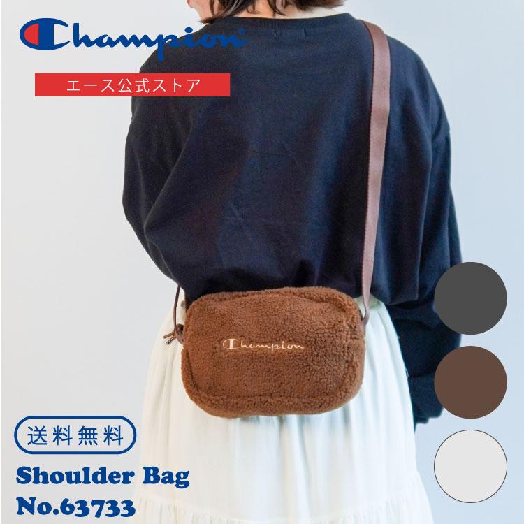 Champion/チャンピオン モッフ ショルダーバッグ 2L モコモコ ボア