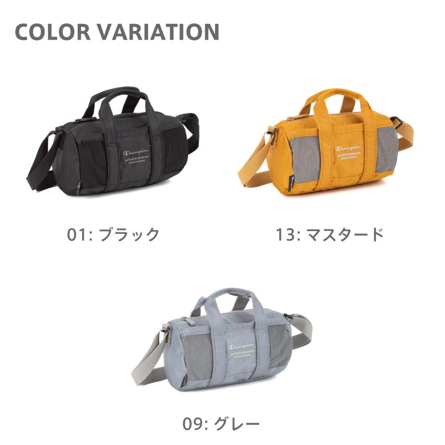 Champion（チャンピオン） ショルダーバッグ ドラム型 3L メンズ