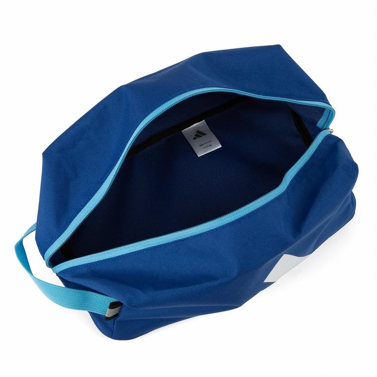 シューズ袋 adidas（アディダス） シューズケース 上履き入れ ファスナータイプ