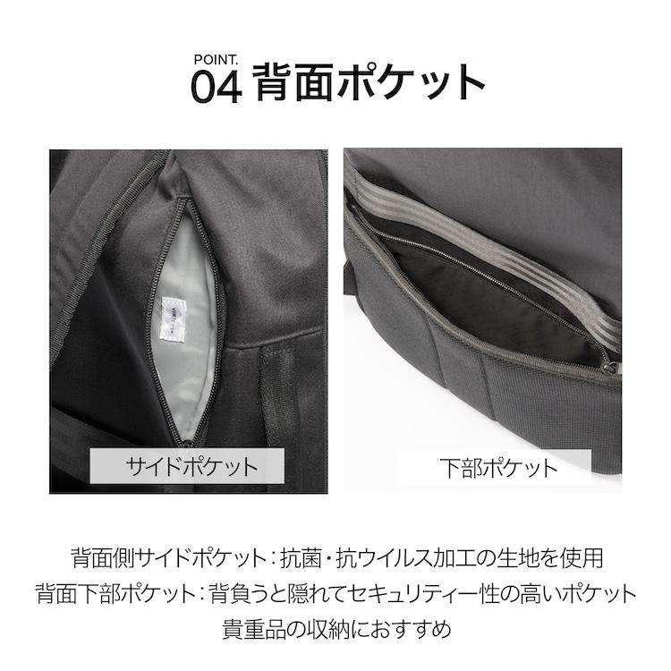 ace. エース公式 メンズ ビジネス 軽量 リュック A4 14インチ ノートPC
