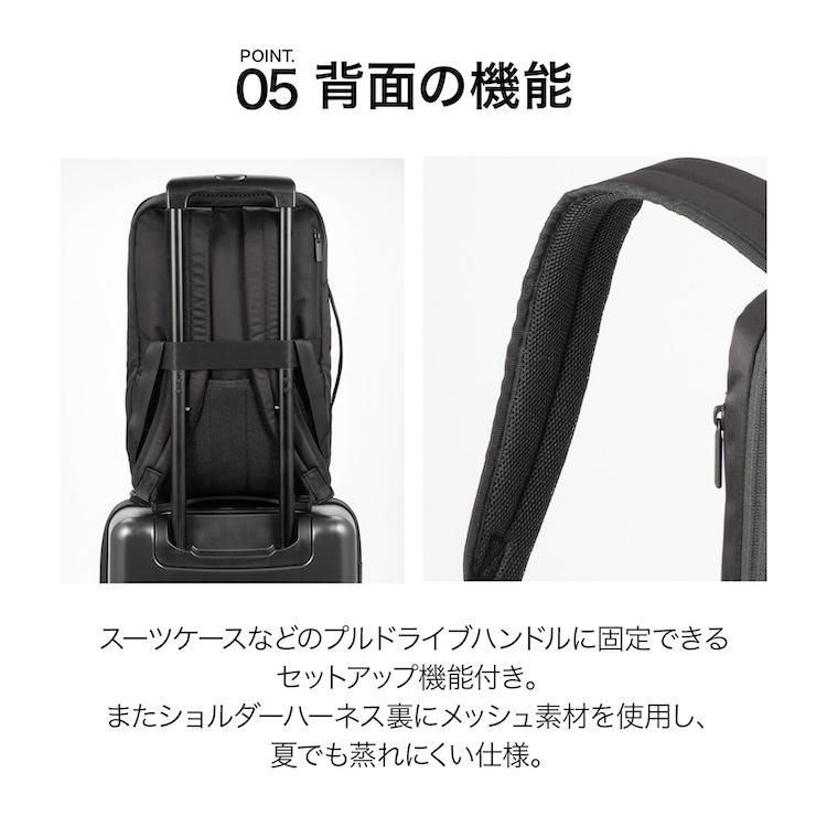 ace. エース公式 メンズ ビジネス 軽量 リュック A4 14インチ ノートPC