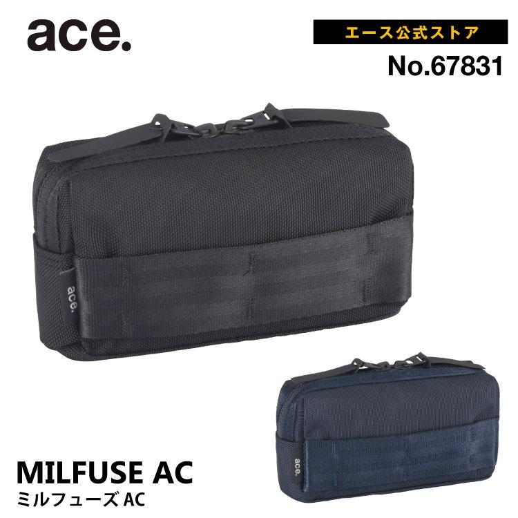 ace. 公式 メンズ ポーチ 小物入れ エース ミルフューズ AC メンズ