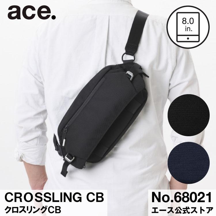 【未使用】ace. /CROSSLING ボディバッグ　杢調 ace. GENE LABEL 最大42%☆5/13限定 正規品5年保証 エースジーン
