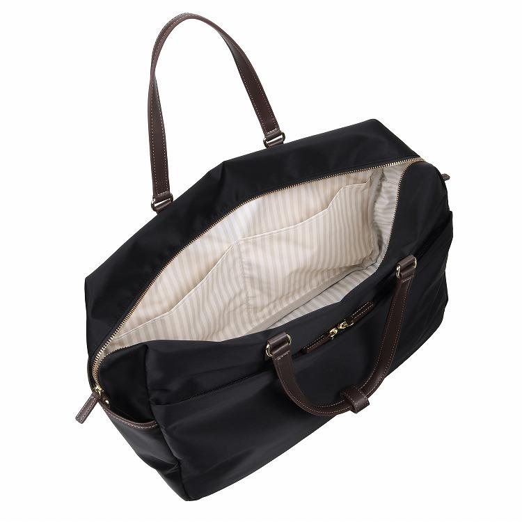 マッキントッシュフィロソフィー ネイビー ナイロン ボストンバッグ