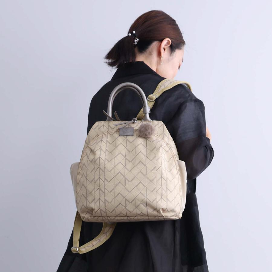 エース公式 kanana project カナナプロジェクト リュックサック KM-2 カナナモノグラムシェード Kanana project お出かけ 旅行 10L 軽量 68713 カジュアルの画像