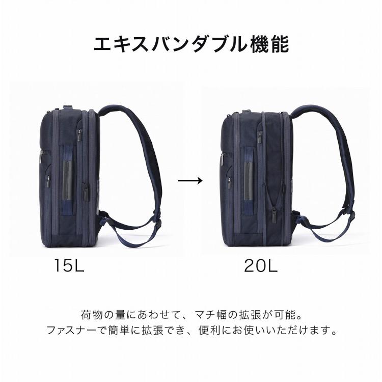 未使用級✨エースジーン ビジネスリュック ガジェタブル ネイビー A4PC可 Amazon | [エースジーン] ビジネスリュック ガジェタブルSF A4