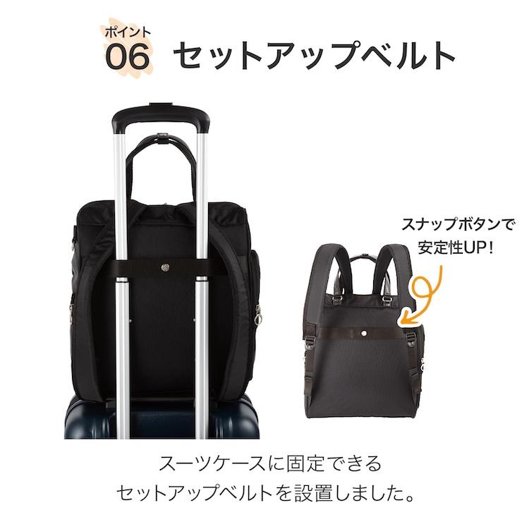 エース公式 Kanana project カナナプロジェクト PJ3-e リュック レディース リュックサック セットアップ 13.3ノートPC収納対応 通勤 68821