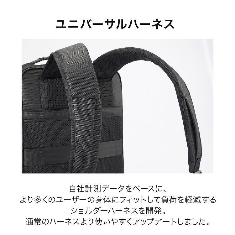 ビジネスリュック ガジェタブルR 10th LTD 限定モデル 14.0インチPC A4ファイル 撥水加工 リクルート 68961の画像