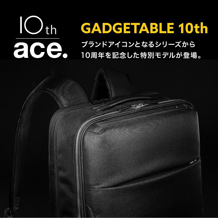 (専用)B51R10様 ace. ビジネスリュック ガジェタブルR 10th LTD 限定モデル エキスパン
