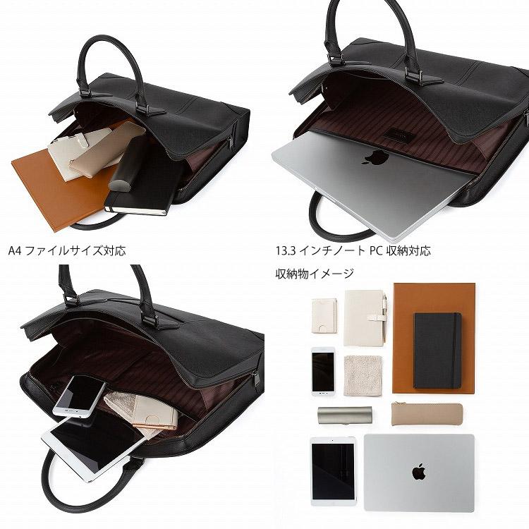 ultima TOKYO（ウルティマトーキョー） メンズ ブリーフケース 牛革 撥