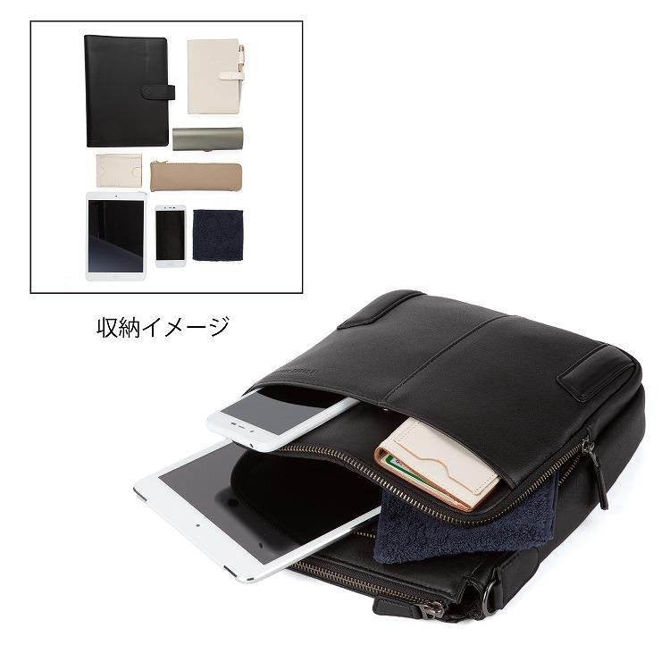 美品✨️ロ・オム・プレッセ ace 縦型2WAYショルダーバッグ 牛革　ブラック 美品✨️ロ・オム・プレッセ ace 縦型2WAYショルダーバッグ 牛革 ブラック