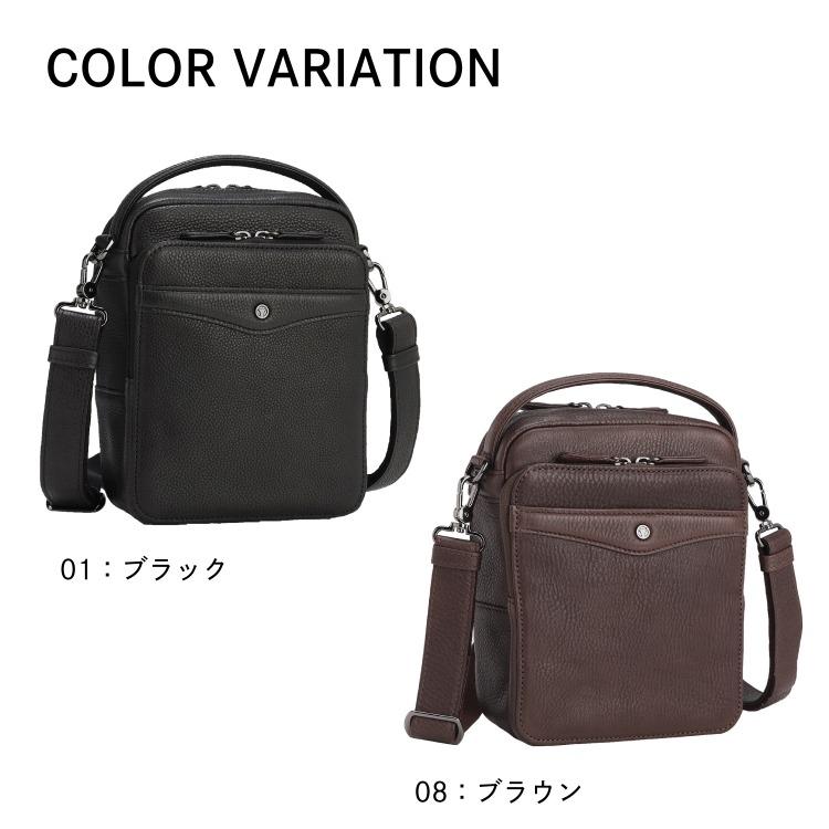 OFFERMANN エース公式 ショルダーバッグ レザー 牛革 メンズ オファー