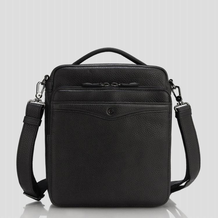 OFFERMANN エース公式 ショルダーバッグ レザー 牛革 メンズ オファー