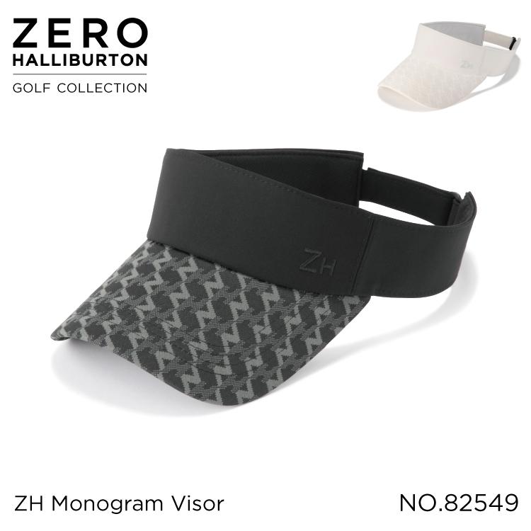 es ゴルフ サンバイザー ZEROHALLIBURTON ゼロハリバートン メンズ