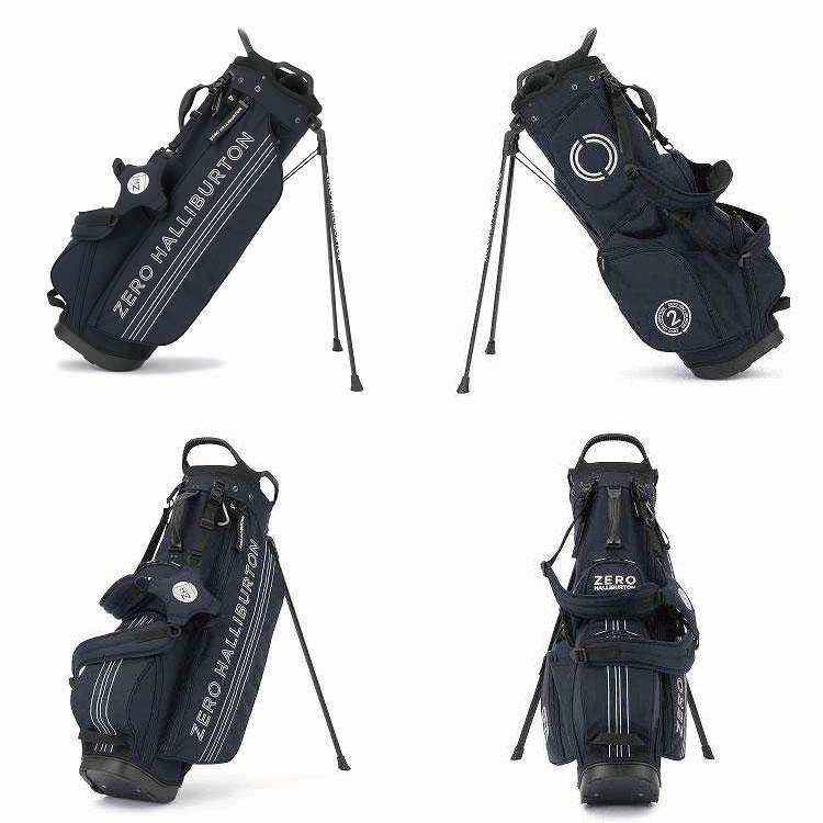 バッグ leather short Back ZERO HALLIBURTON スタンドバッグ ゴルフ ゼロハリバートン