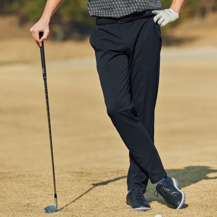 ZERO HALLIBURTON ZHG-A9 ゴルフパンツ ブラック 91 ZERO HALLIBURTON（ゼロハリバートン） ゴルフウェア パンツ シア