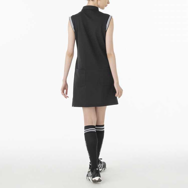 ゴルフウェア ワンピース ノースリーブワンピース レディース