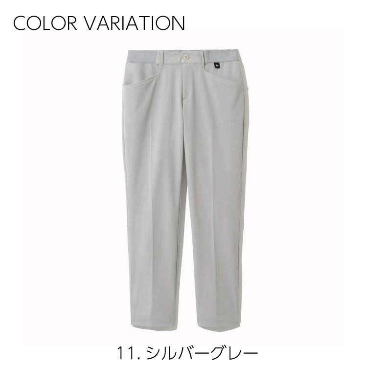ゴルフウェア パンツ シアサッカーパンツ レディース 夏用 はっ水 撥水 ストレッチ ZHG-W4S7a 82838の画像