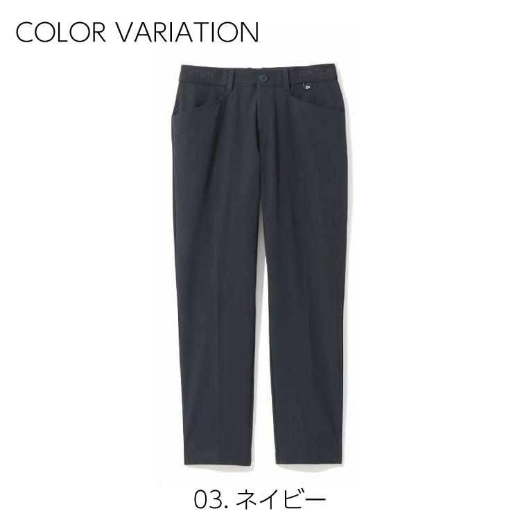 ゴルフウェア パンツ 夏用 ストレッチ性 撥水 イージーケア レディース 透け防止 ZHG-W4S10a 82846の画像