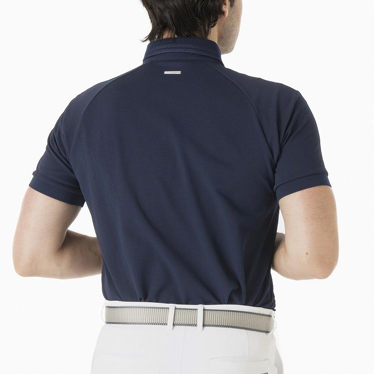 ZERO HALLIBURTON（ゼロハリバートン） ゴルフ 吸水速乾 UVケア 鹿の子